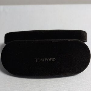 Tom Ford Velvet Black Glasses Case